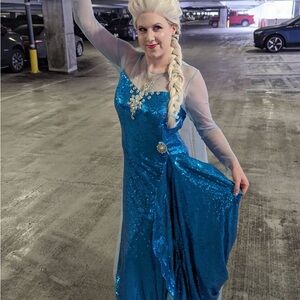 Custom Elsa frozen cosplay Disney